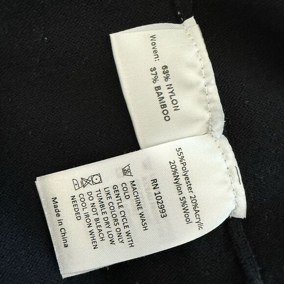 KF/KaufmanFranco Collective Woven Mixed Media Cardigan Size M - Picture 9 of 13